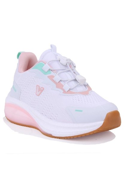 Knit White Orthopedic Daily Girl's Sports Shoes