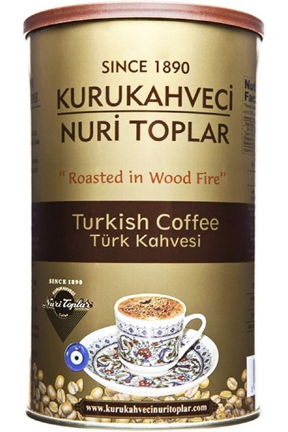 NURI TOPLAR WOOD ROASTED TURKISH COFFEE 500G