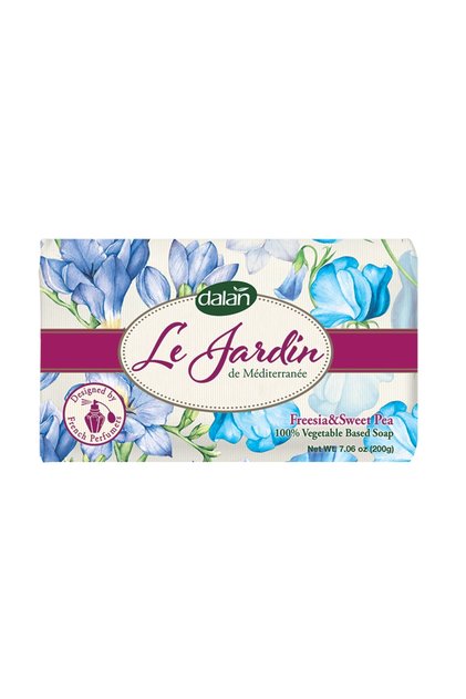Săpun Le Jardin 100% Vegetal Frezie și Mazăre Dulci, 200gr