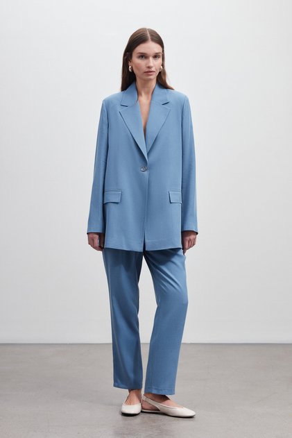 TEK DÜĞMELİ BLAZER CEKET PANTOLON TAKIM