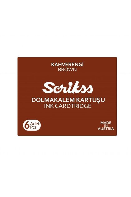 Dolma Kalem Kartuşu Kahverengi