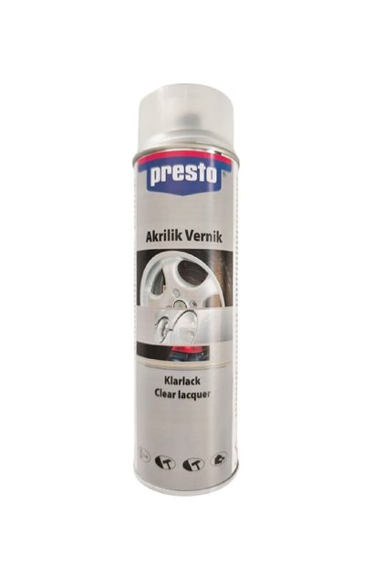 Parlak Şeffaf Sprey Akrilik Vernik 500 Ml.