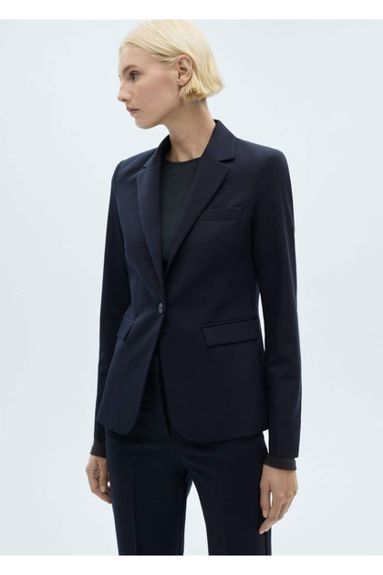 Fitted Blazer Jacket