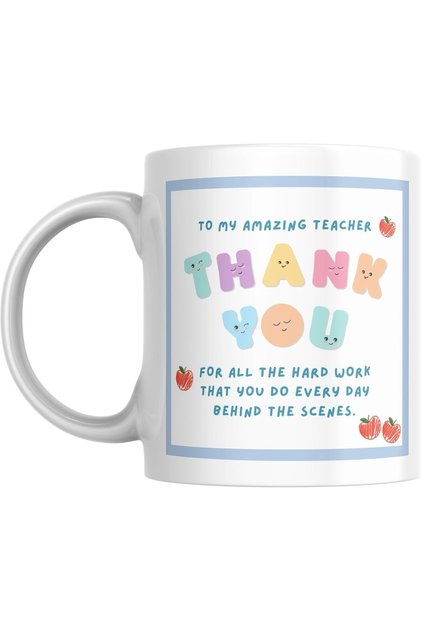 ® Coffee Mug with Printed Design for Teacher Appreciation