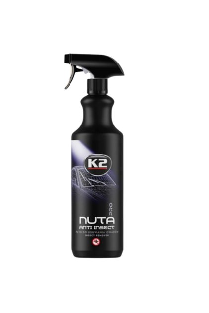 Solutie pentru curatat urme insecte K2 NUTA PRO ANTI-INSECT D4011, recipient cu pulverizator, 1 litr
