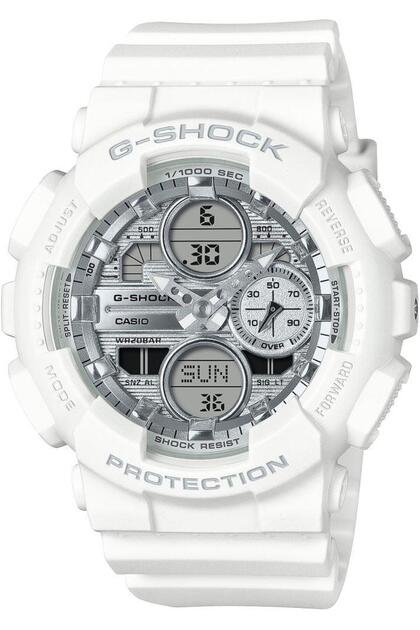 Casio G-Shock GMA-S140VA-7ADR Beyaz Renk 20 ATM Su Geçirmez Yeni