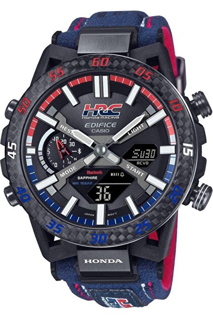 ★状態良★CG-2152 CHRISTIAN ES Casio Edifice Serisi ECB-2000HR-1ADR Honda Racing Özel Üretim