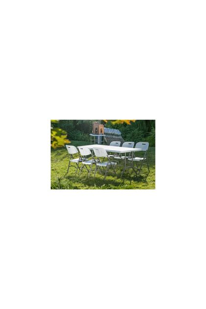 Masa pentru bufet pliabila, HDPE, cadru metalic, 1800x740x(H)740mm Hendi