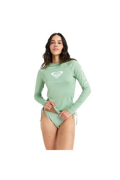 Roxy Whole Hearted Women's UPF 50 Short Sleeve Rash Guard : Roxy