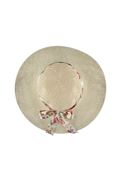 Panama Women's Beach Hat ( Mercerized ) ( Cream )