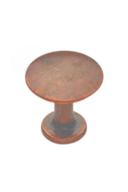 Mini Mnatar Antique Copper Button Handle Luxury Country Kitchen Furniture Cabinet Drawer Handle