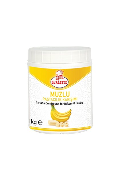 Katsan Ovalette Muz Aromalı Pasta Katkı Jeli 1 Kg - Fiyatı, Yorumları