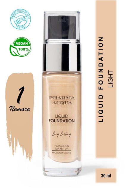 Long Lasting Liquid Foundation 30 ml - 01
