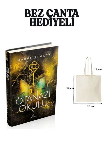 Ötanazi Okulu Maral Atmaca مجلدات - 3-5 - مع حقيبة قماشية كهدية