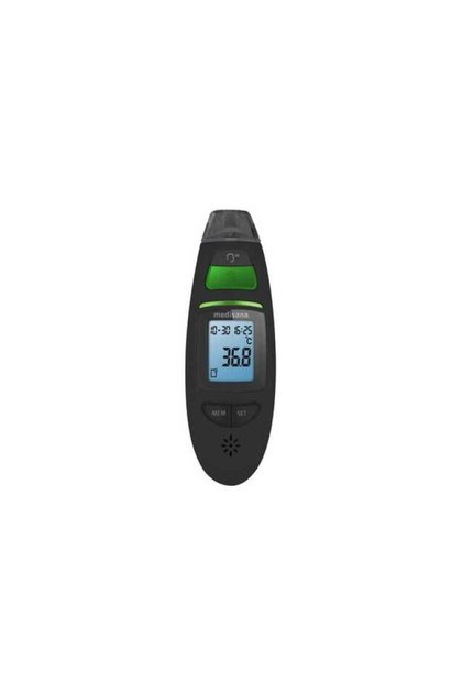 Termometru multifunctional cu infrarosu Medisana TM750 Connect 76142 Alarma febra optica Negru