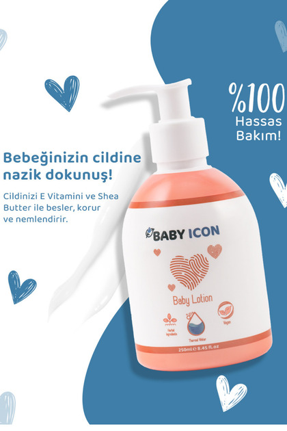 Baby İcon %100 Doğal Organik Vegan Nemlendirici Yüz Ve Vücut Bebek
