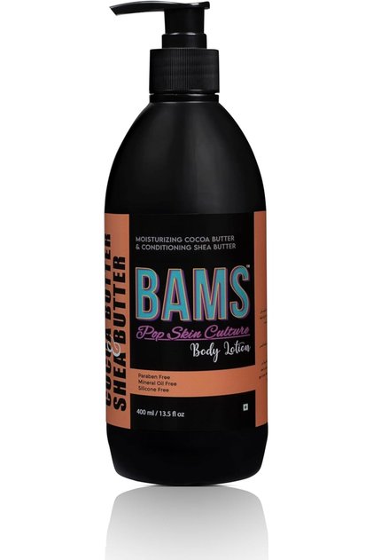 BAMS | Cocoa Butter & Shea Butter Moisturizing Body Lotion | Deep Hydration & Nourishment for Dry Sk