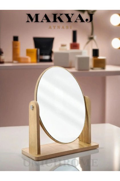 Unichrome El Aynası Masa Aynası Makyaj Aynası Ayarlanabilir Kare Makeup ...