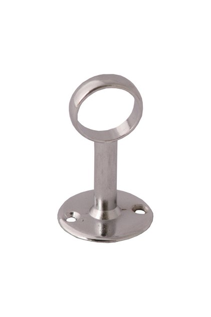 Suport trecere pentru bara bucatarie, metalic, 16 mm