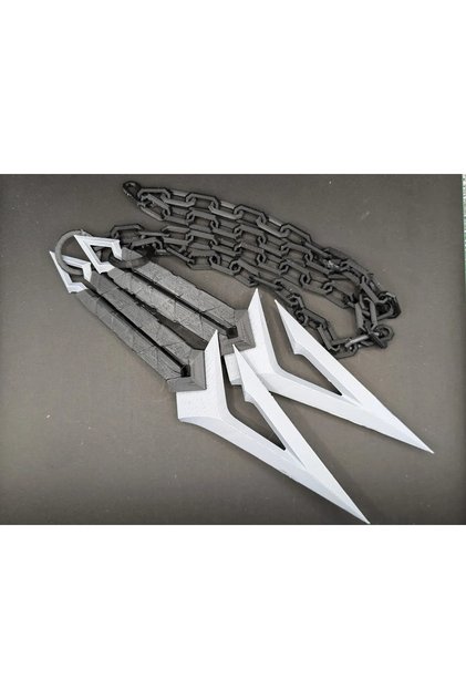 Karakter Figür Oyuncak Valorant Kuronami Knife Oyuncak Araç 2 li set