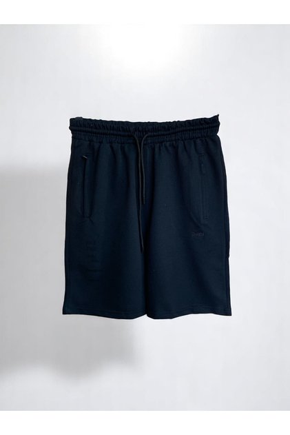Men's Zippered Pocket Cotton Shorts