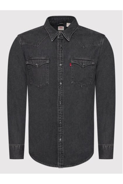 Levi's Cămașă din denim pentru bărbați 85744-0038 Negru