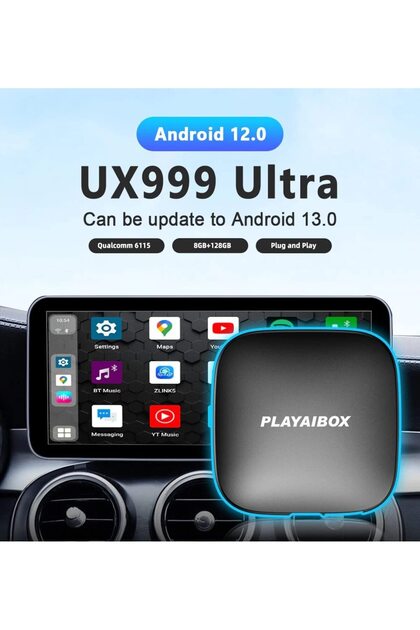 Genel Markalar PlayAIBox Ultra Carplay AI Box Kablosuz Carplay