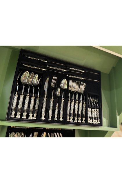 Esterhomedecor 6 Ki 24 Pieces Spoon Set Do Not Use the Machine