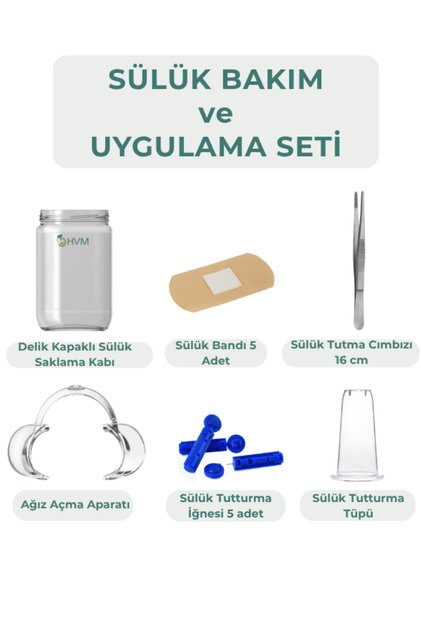 Tıbbi Sülük Bakım Ve Uygulama Seti