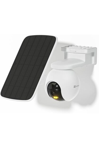 HB8 Kit 2K+ Wireless Outdoor Wi-Fi Surveillance Camera + Solar Kit, Built-in Storage 32GB