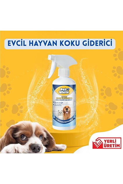 PET WHİTE KOKU GİDERİCİ ODA SPREYİ 500ML