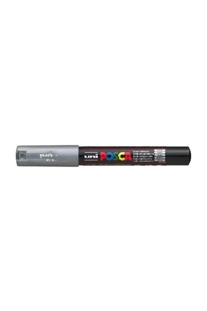 -ball Pc-1m Posca Water-Based Marker Silver 0.7