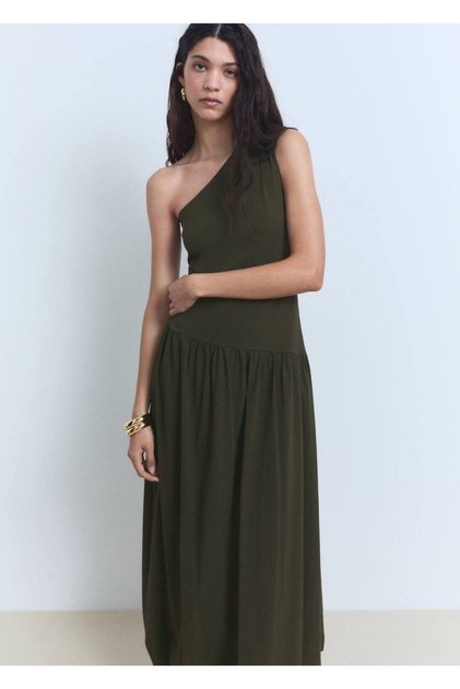 Asymmetrical Puffy Dress
