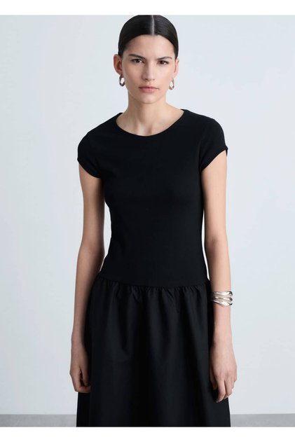 Combined A-Line Dress