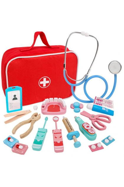 Set de joaca din lemn, Micul Doctor