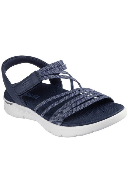 Sandale Skechers Go Walk Flex Sandal, Albastru, Femei