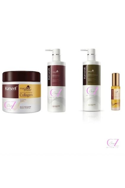 Mască de păr, șampon, balsam și ulei Karseell Collagen CEZI