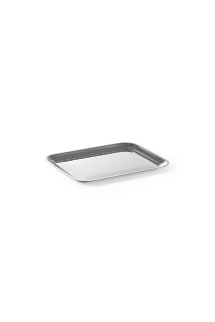 Tava servire dreptunghiulara, Hendi, inox, 205x155 mm