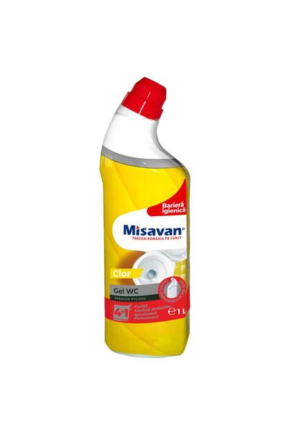 Тоалетен гел Misavan с хлор 4 в 1 1л