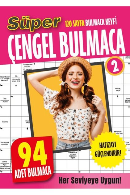 Süper Çengel Bulmaca 2 / Hakan Kayar / Dokuz Yayınları / 9786255982285
