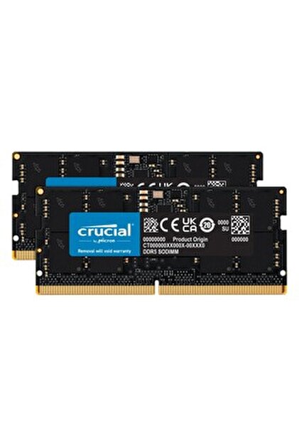 Crucial 32GB (2x16GB) 5600MHz DDR5 CL46 Notebook Ram