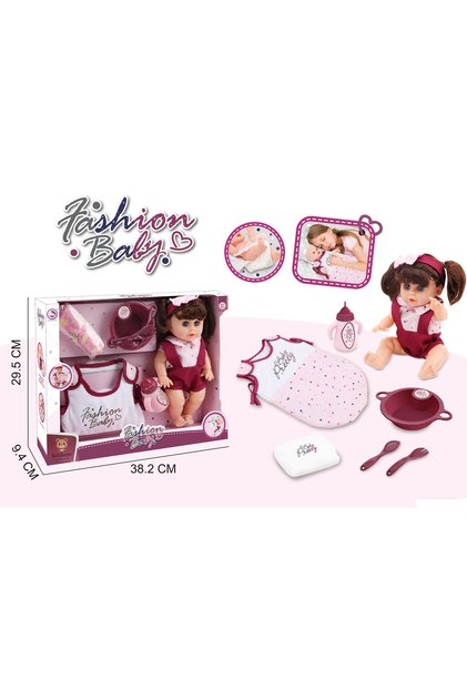 12" Girl Interactive Potty Training Doll - Multicolor