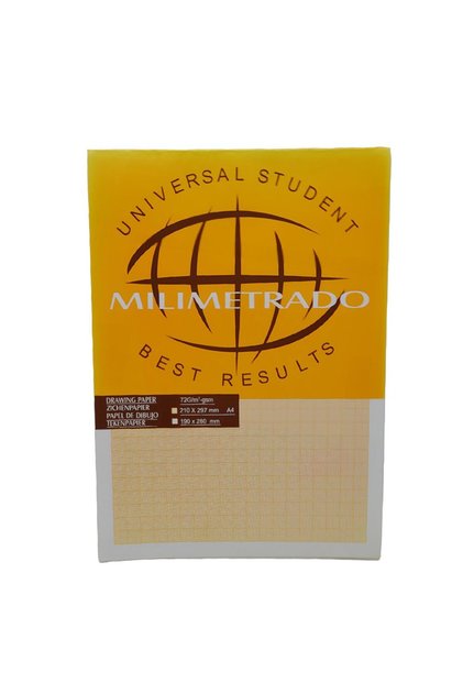 A4 transparent graph book, 20 sheets