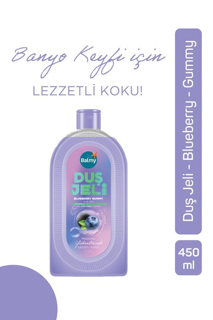 Besleyici Ve Nemlendirici Yaban Mersini Aromalı Duş Jeli 450ml