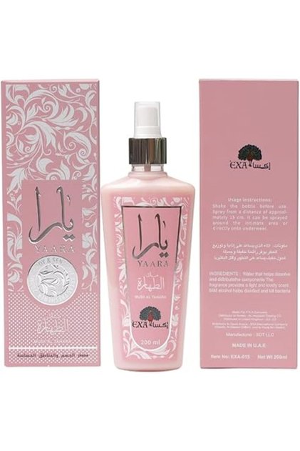 إكسا معطر الجسم و المناطق الحساسة يارا مسك الطهارة 200مل