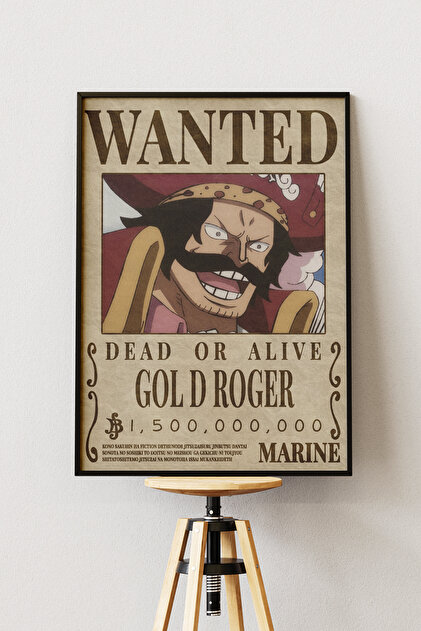 RIKACO さん掲載ページ（ポスターサイズ）#19143 Anime Marketi One Piece Wanted Tasarımlı Çerçevesiz Poster 33x48