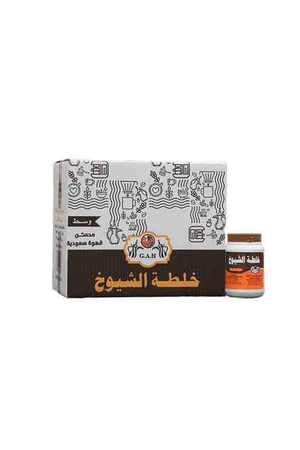 Khulta Al-Shuyukh Medium Blend (24*250g) (Saudi Coffee Enhancer)