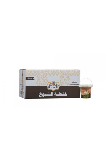 دلو خلطة الشيخ لمحسنات القهوة السعودية (24*125 جرام)