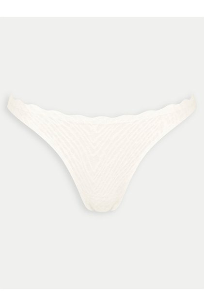 Tanga pentru femei 10219696 Ecru
