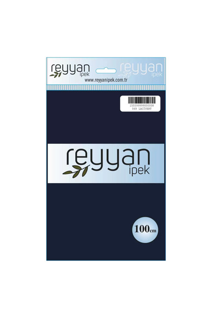 İpek Düz Renk Yazma 100cm 069 Lacivert Tekli Poşet Yazma